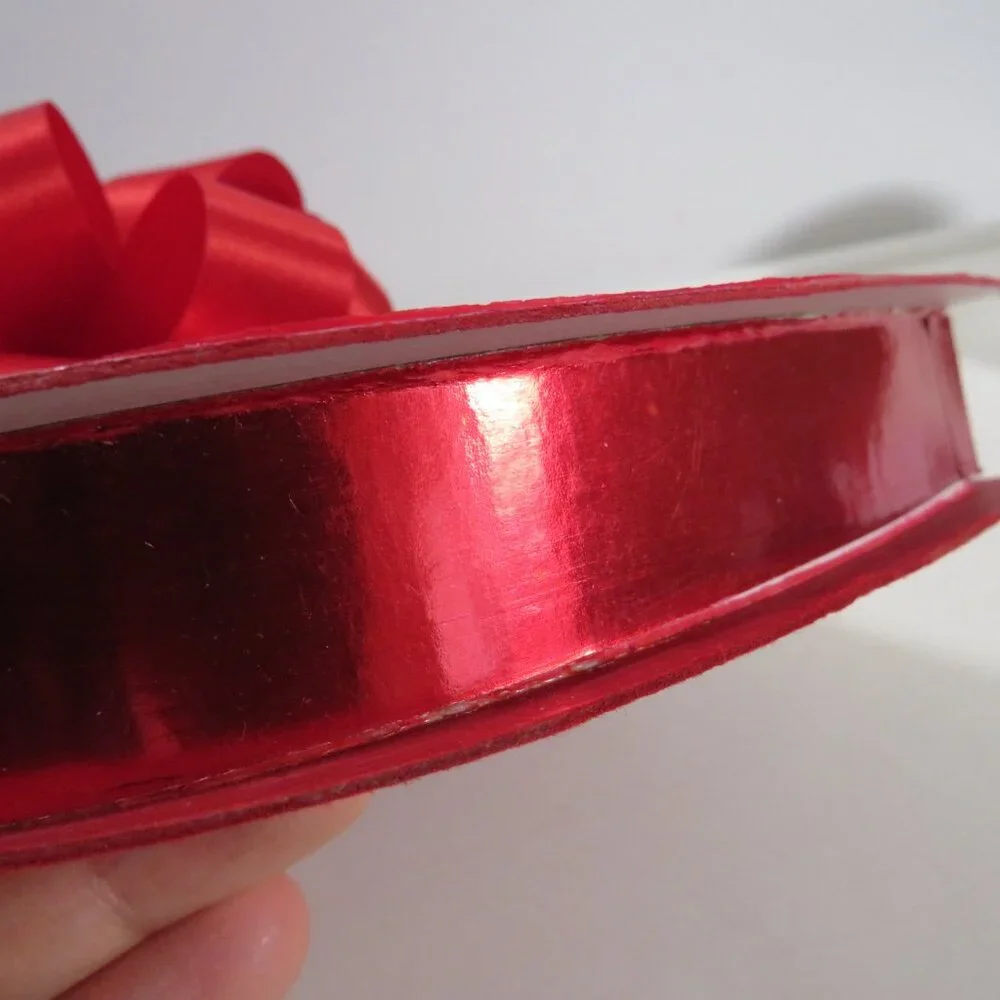 Red Candy Box Heart Gift Box with Bow & Tissue (EMPTY)